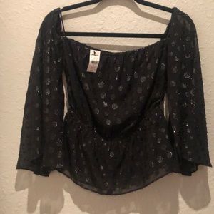 Express off the shoulder top